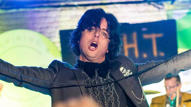 Green Day performing as Foxboro Hot Tubs