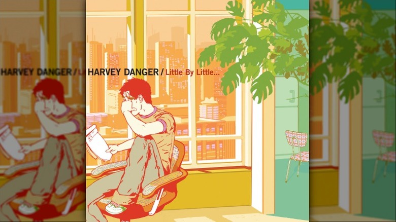 album art orange green