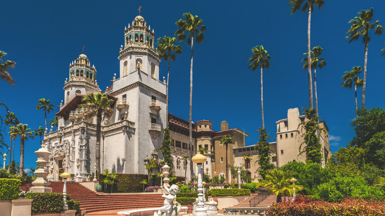 Exterior of Hearst Castle