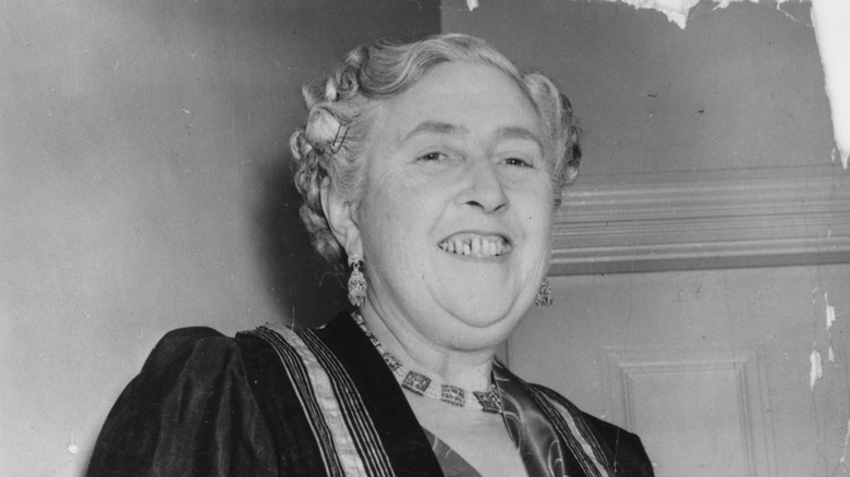 Agatha Christie smiling