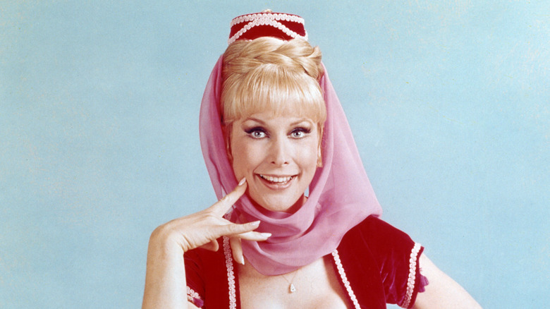 Barbara Eden strikes a pose