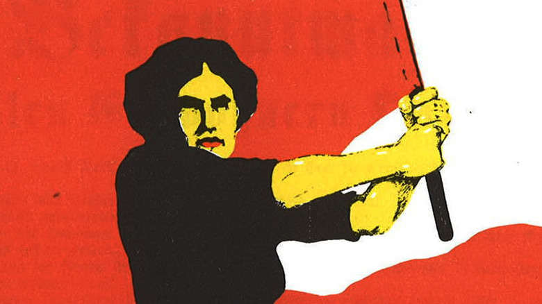 Poster demanding voting rights