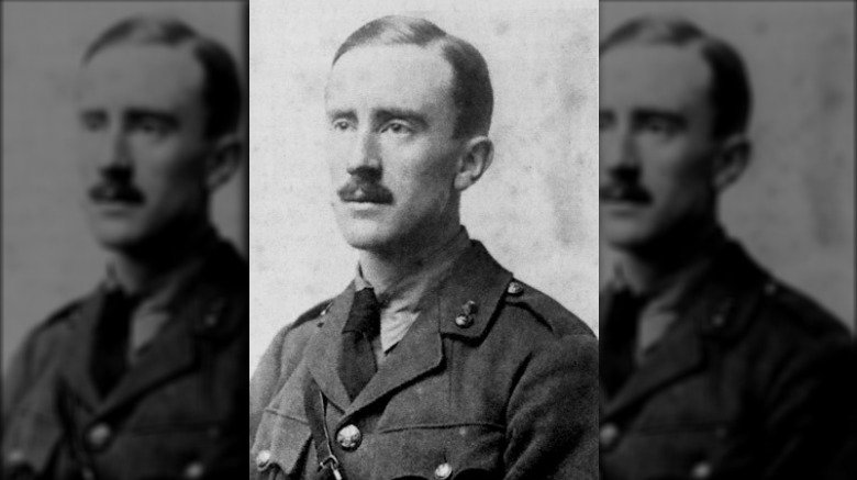 tolkien in uniform