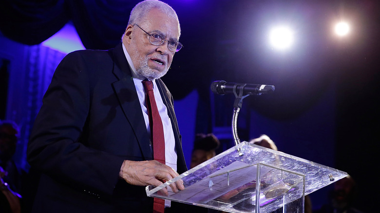 james earl jones speaking on stage