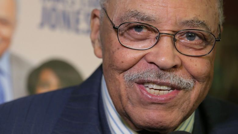 james earl jones attending a play opening