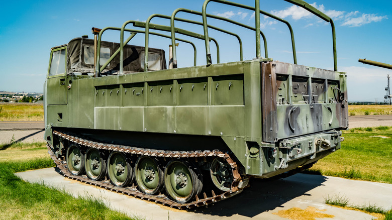 Military transport vehicle