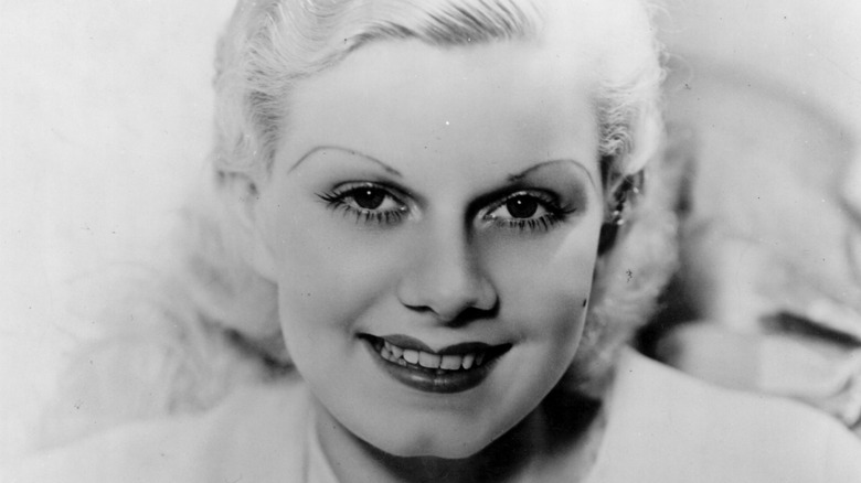 Jean Harlow smiling