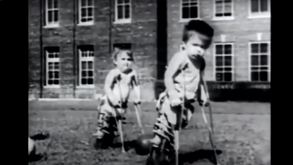 Children with polio