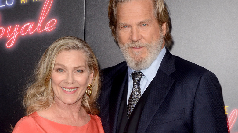 jeff bridges and wife susan smiling