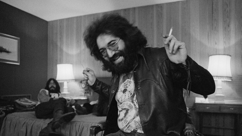 Jerry Garcia laughing