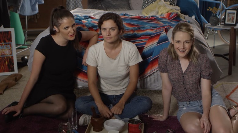 rose posing in webseries