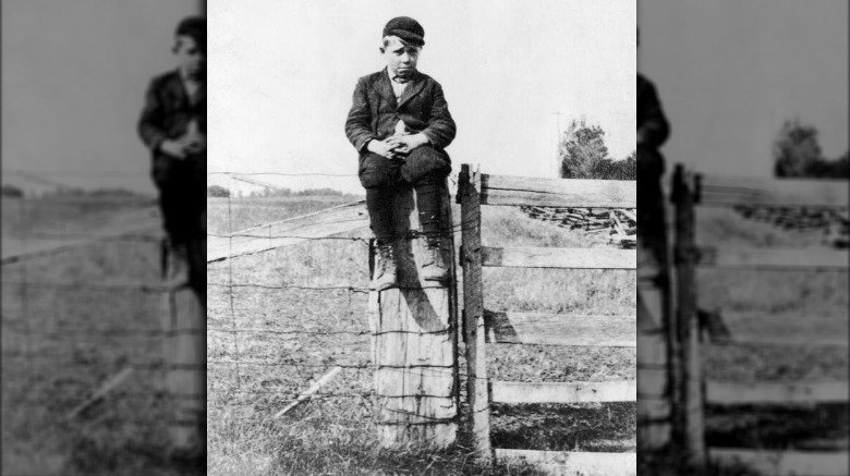 John Dillinger as a child