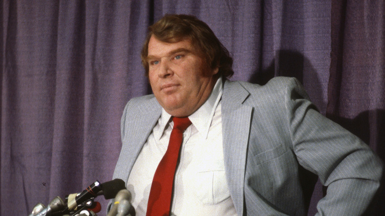 John Madden standing