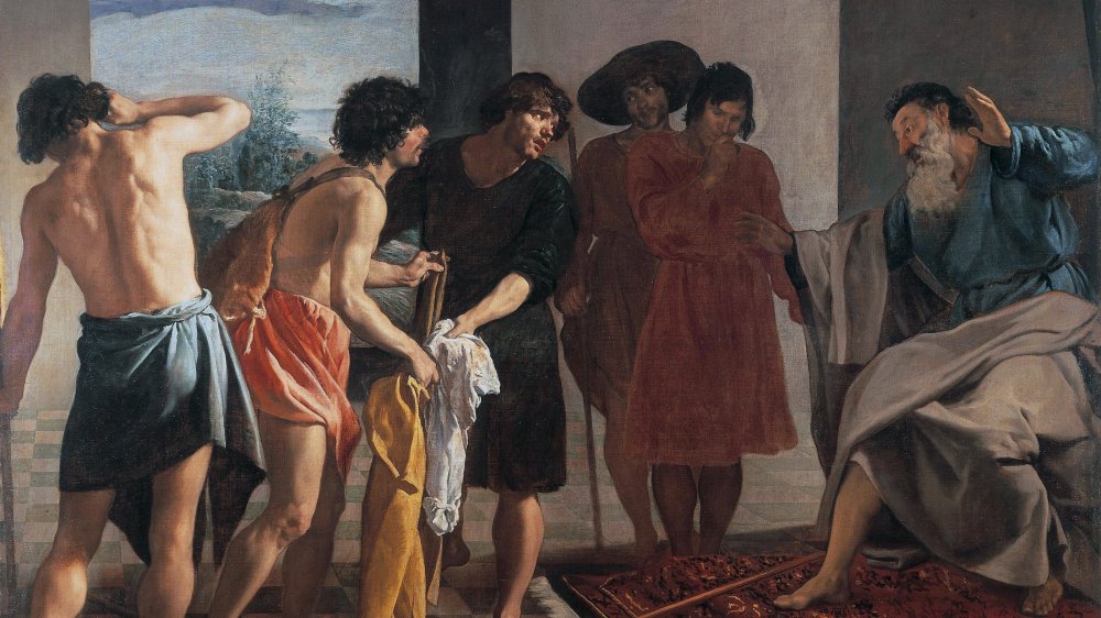 joseph's bloody coat brought to jacob