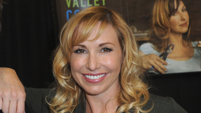 Kari Byron grinning