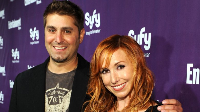 Tory Belleci and Kari Byron