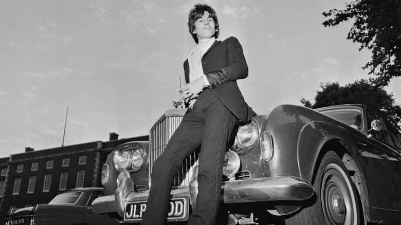Keith Richards and Blue Lena