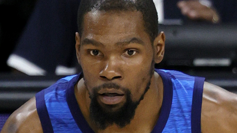Kevin Durant close-up