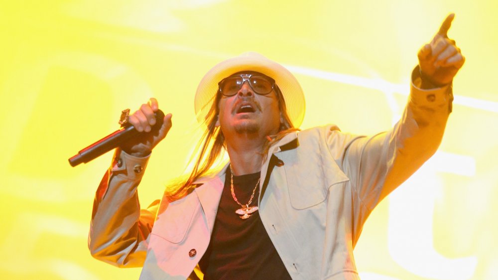 Kid Rock performing in Arlington, TX, in 2019