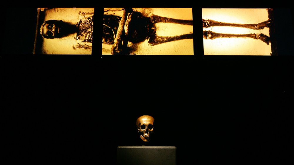 Medical scan of King Tut's mummy
