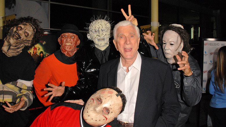 Leslie Nielsen at the Arc Light for a film premiere