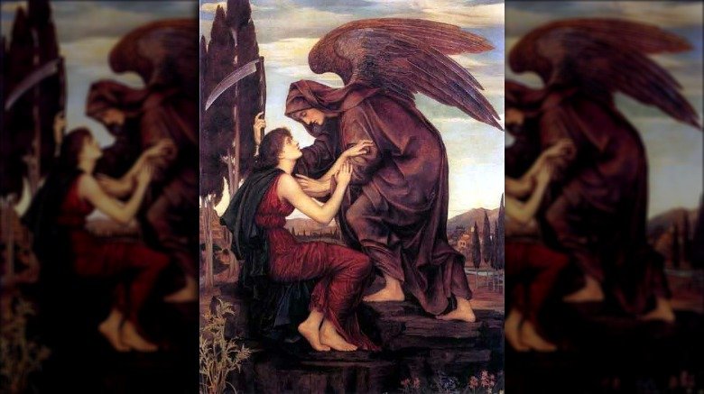 samael angel of death by evelyn de morgan