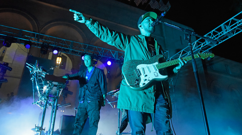 At a Linkin Park gig