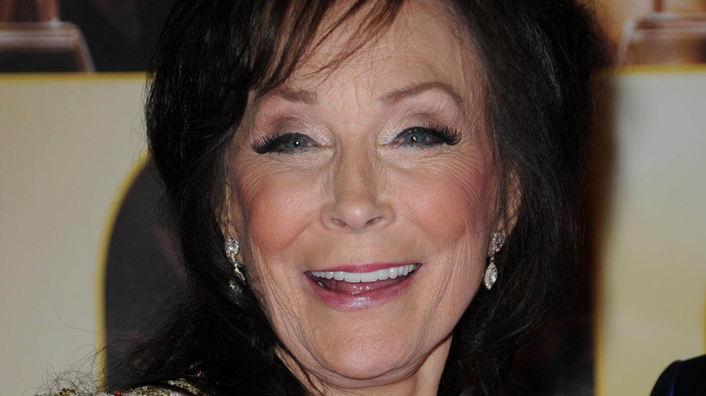 Loretta Lynn close-up