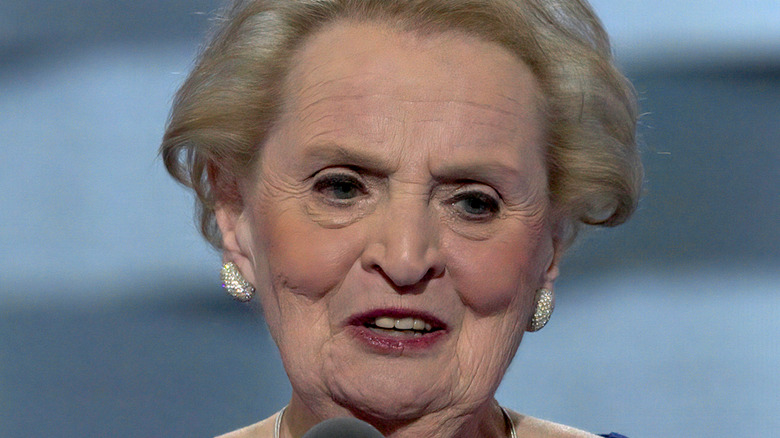 Albright at DNC convention