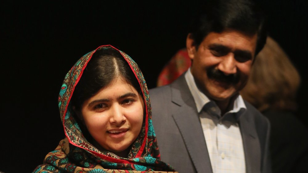 Malala and Ziauddin Yousafzai