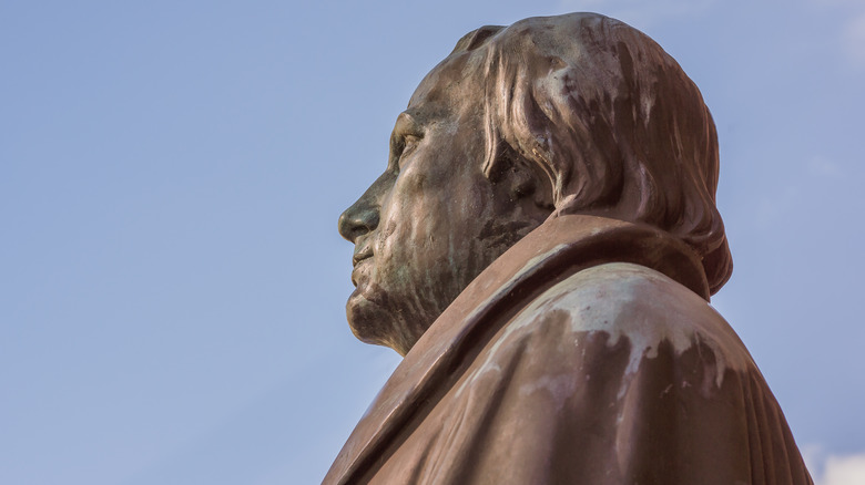 Bronze statue of Martin Luther