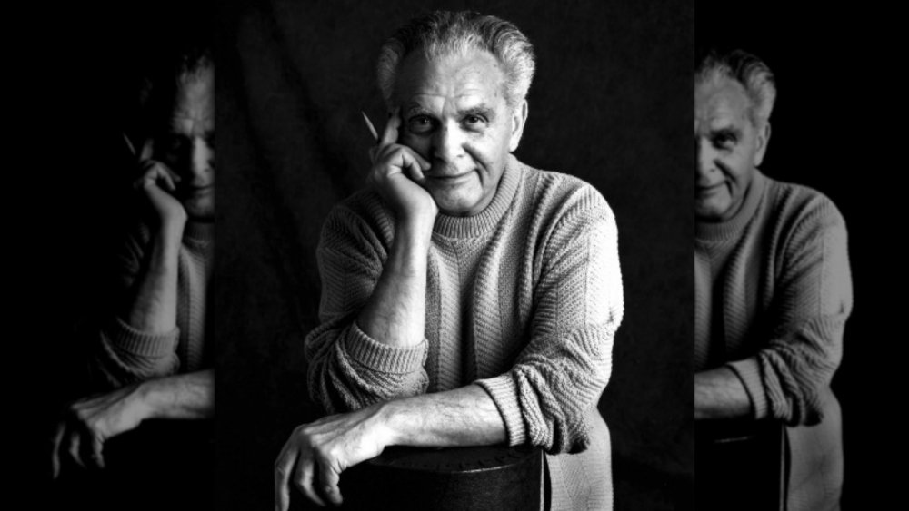 A photograph of Marvel Comics' illustrator Jack Kirby.