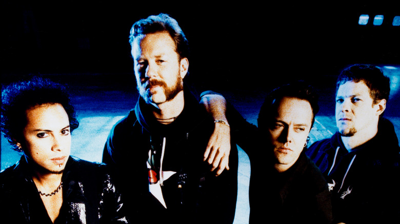 Metallica in short hairstyles