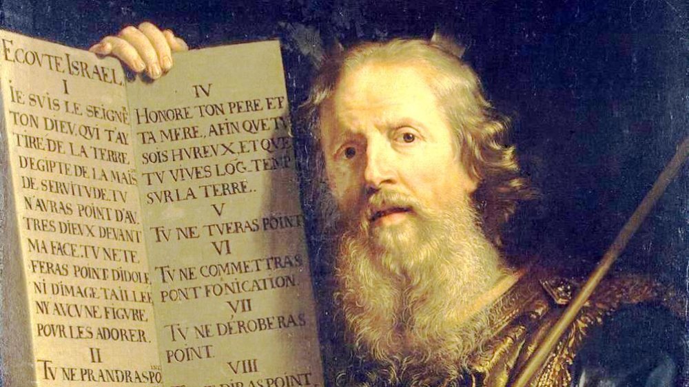Moses with the Ten Commandments