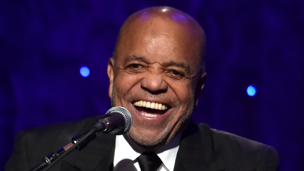 Berry Gordy Jr. laughing