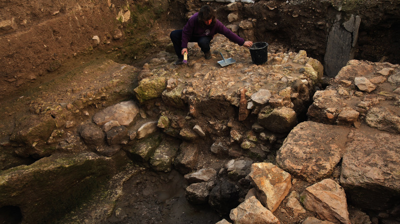 Excavation in Nazareth