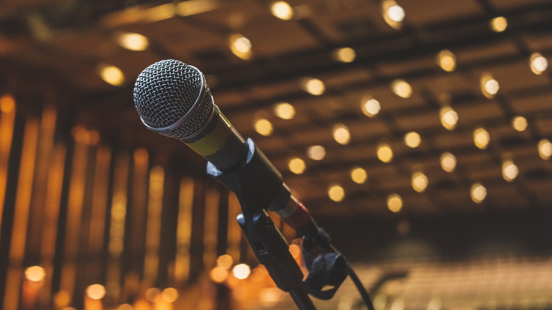 microphone theatre stage