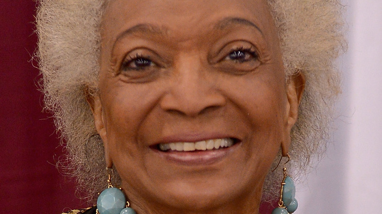 Nichelle Nichols smiling