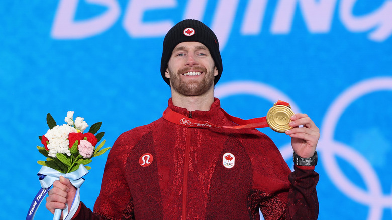 Max Parrot wins gold medal