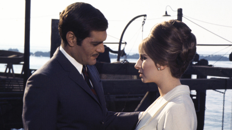 Omar Sharif and ​Barbra Streisand in a still from 'Funny Girl'