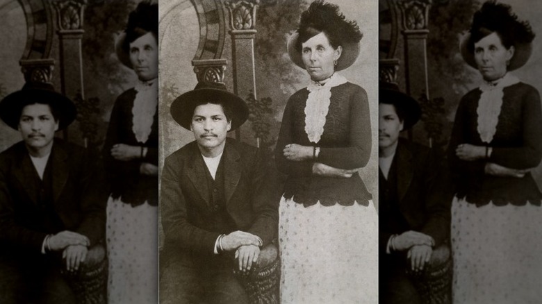 Belle Starr and lover, Blue Duck
