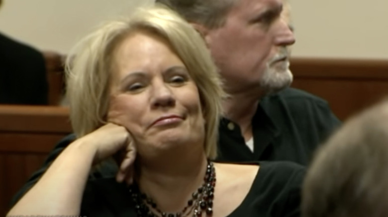 close up of Pam Hupp smiling