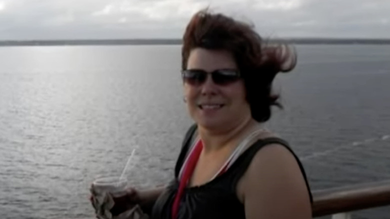 Betsy Faria on the cruise before her murder