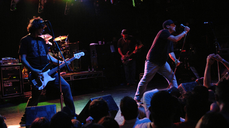 Pennywise band playing on stage