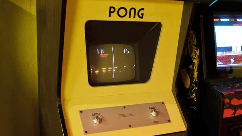 Pong, Rush N'Attack, Astro Fighter and Frogger
