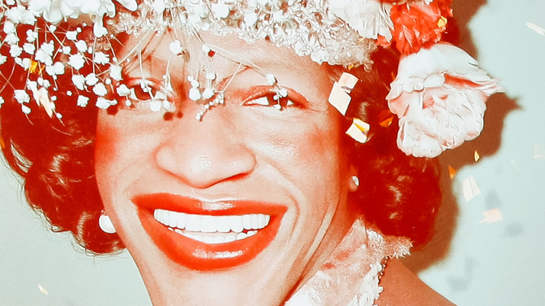 Marsha P. Johnson smiling