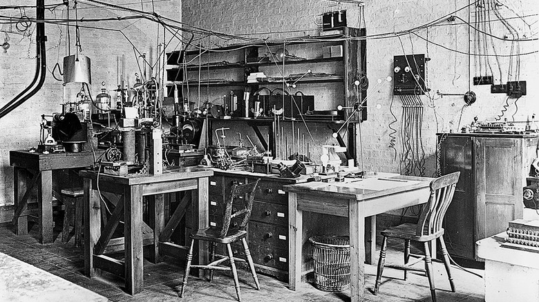lab filled with science equipment