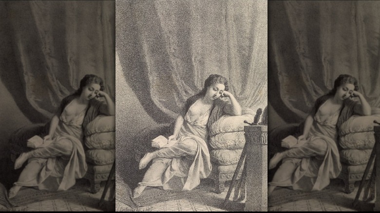 Zaida de Sevilla lounging