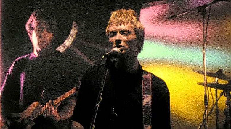 Still from the Creep music video