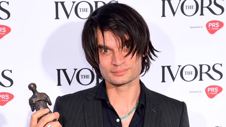 Jonny Greenwood with award